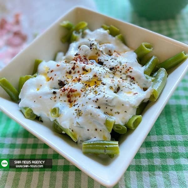 طرز تهیه بورانی لوبیا سبز خوشمزه و سبک