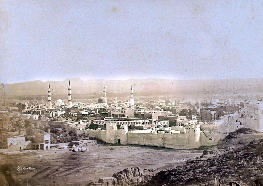قدیمی‌ترین عکس از مدینه که 143 سال پیش ثبت شد