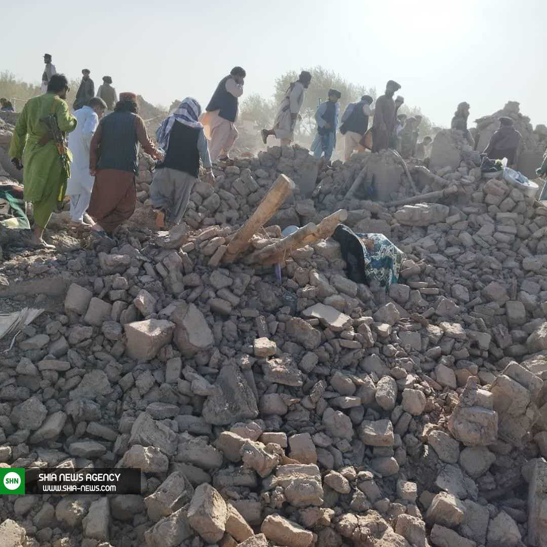 تصاویر/ ویرانی زلزله در هرات