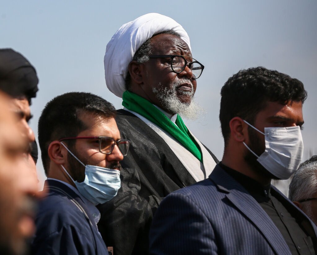 تصاویر جالب از محافظان شیخ زکزاکی، «امام آفریقا» در تهران+ عکس