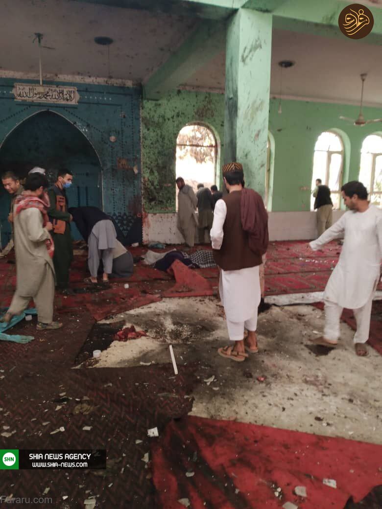 حمله تروریستی به مسجد شیعیان افغانستان | افزایش شهدا به ۱۷ نفر + تصاویر