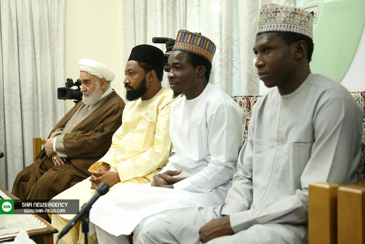 تصاویر/ دیدار رهبر جنبش اسلامی نیجریه با رهبر انقلاب
