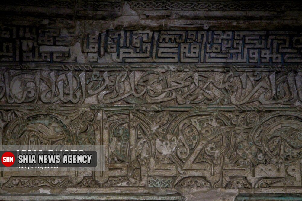 تصاویری از محراب زیبای مسجد جامع ساوه