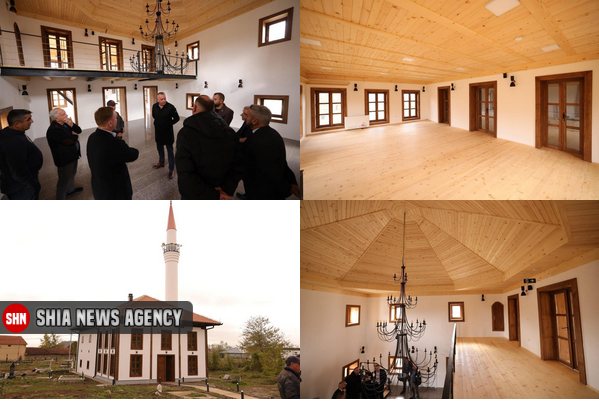 مسجد جامع درانووس کوزوو بازسازی شد