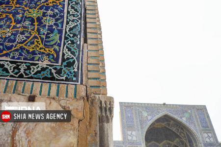 حال مسجد جامع عباسی اصفهان خراب است