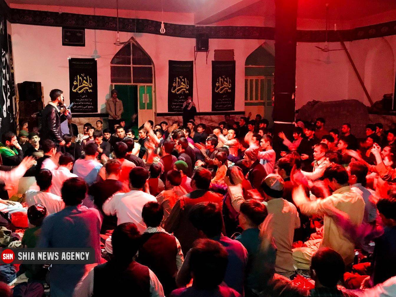 تصاویر/ مراسم شهادت حضرت زهرا(س) در شهر مزارشریف افغانستان