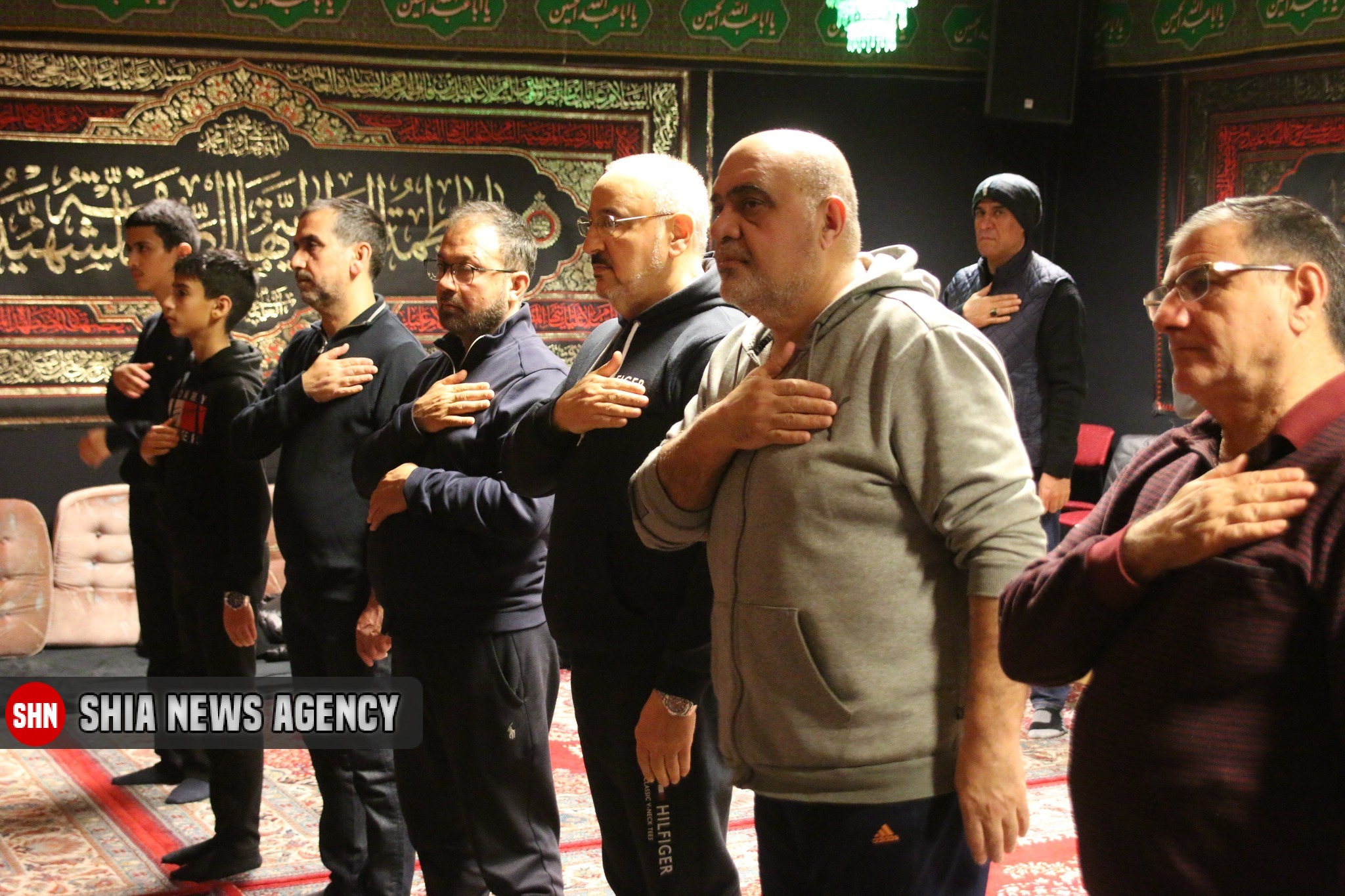 تصاویر/ مراسم عزاداری ایام فاطمیه در شهر اوربرو سوئد