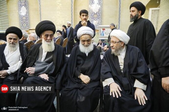 مراسم بزرگداشت همسر آیت‌الله وحید خراسانی در قم