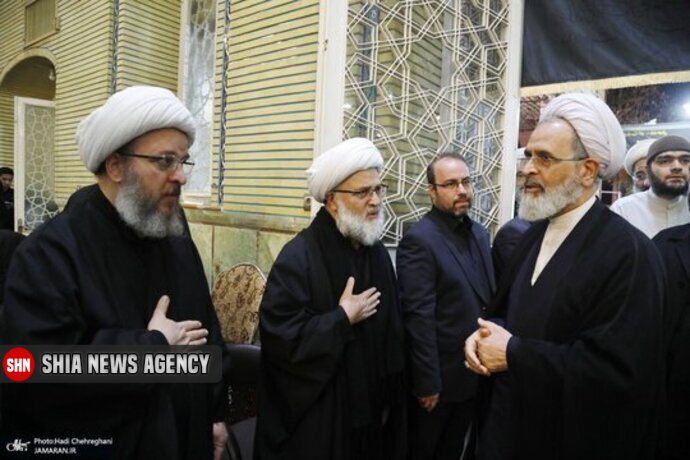 مراسم بزرگداشت همسر آیت‌الله وحید خراسانی در قم