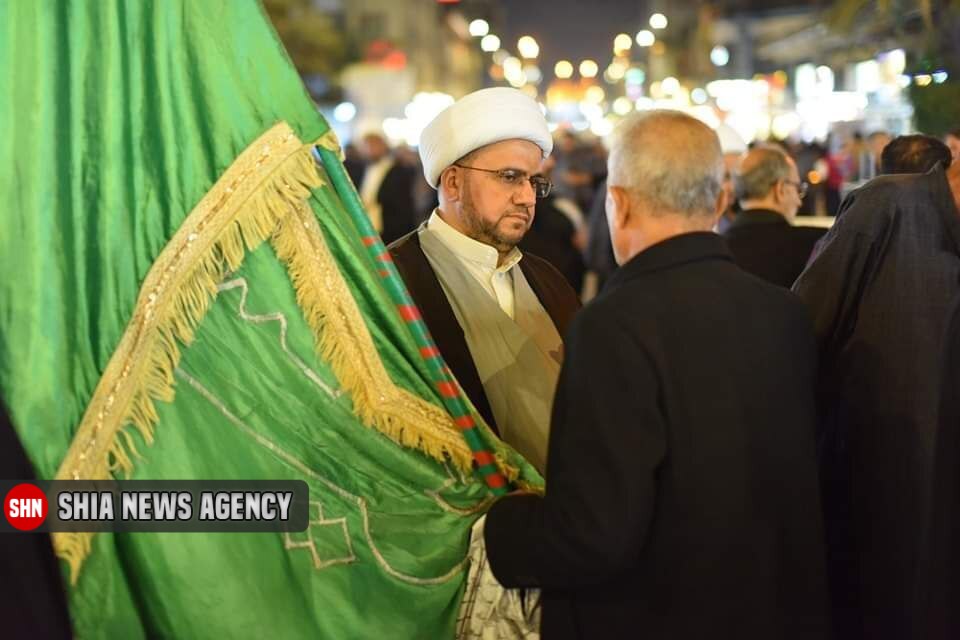 برپایی اردوگاه قیام فاطمی در کاظمین+ تصویر برپایی اردوگاه قیام فاطمی در کاظمین+ تصویر