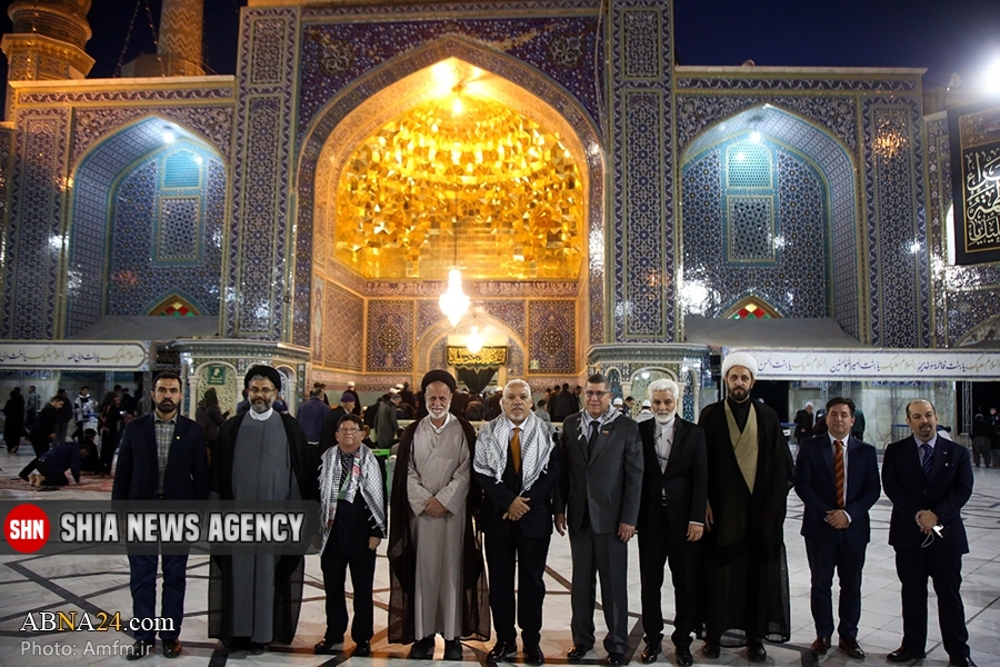 حضور سفرای کشورهای آمریکای جنوبی در حرم حضرت معصومه(س)