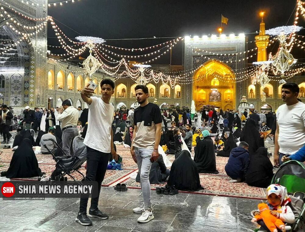 حال و هوای حرم امام رضا (ع) در آستانه تحویل سال حال و هوای حرم امام رضا (ع) در آستانه تحویل سال