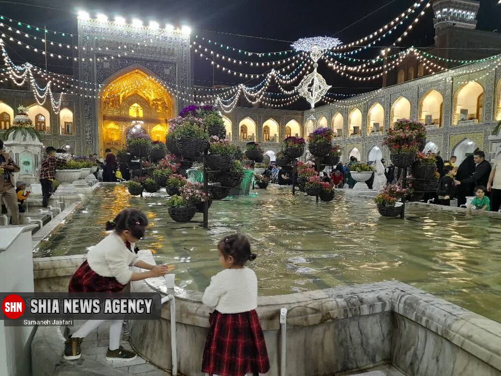 حال و هوای حرم امام رضا (ع) در آستانه تحویل سال حال و هوای حرم امام رضا (ع) در آستانه تحویل سال