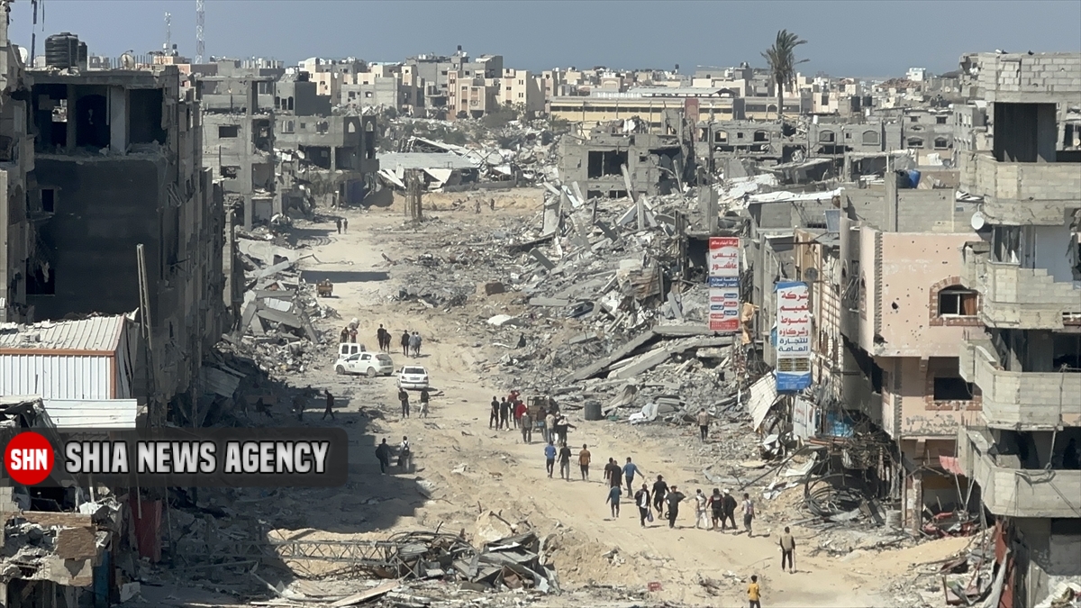 تصاویر | وضعیت خان‌یونس پس از عقب‌نشینی نظامیان اسرائیل