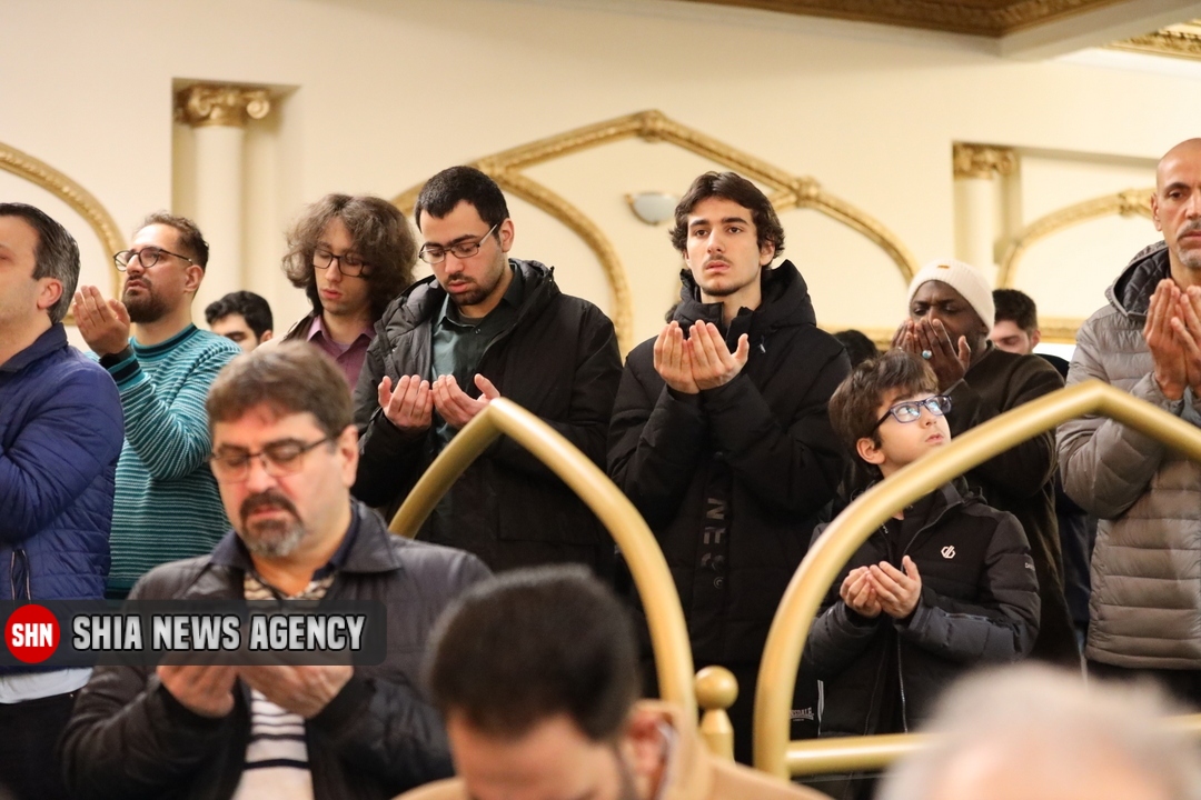 نماز عید سعید فطر در مرکز اسلامی انگلیس اقامه شد + تصاویر