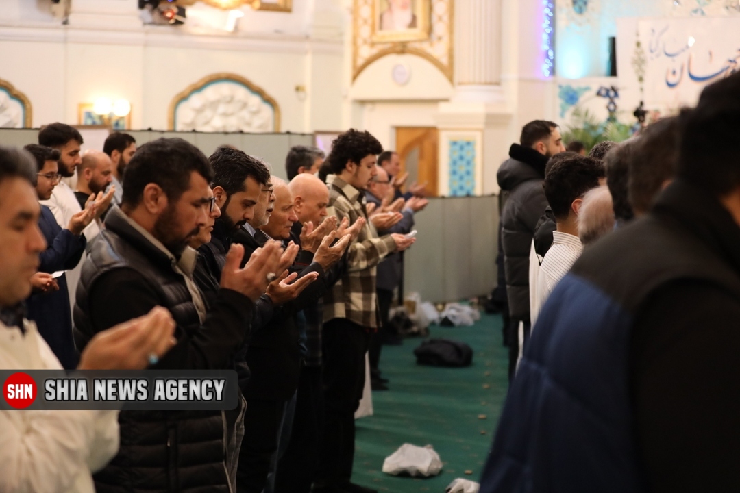 نماز عید سعید فطر در مرکز اسلامی انگلیس اقامه شد + تصاویر