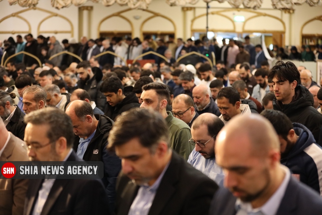 نماز عید سعید فطر در مرکز اسلامی انگلیس اقامه شد + تصاویر