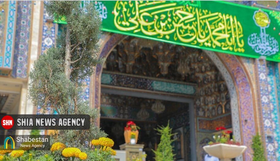 گل‌آرایی حرم امام حسین(ع) به مناسبت میلاد کریم اهل‌بیت(ع)