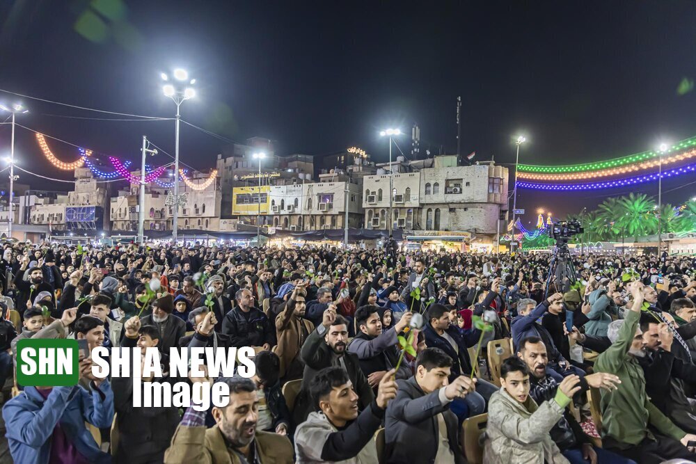 آستان مقدس حضرت عباس (ع) جشن ولادت امام حسین (ع) را برگزار کرد آستان مقدس حضرت عباس (ع) جشن ولادت امام حسین (ع) را برگزار کرد