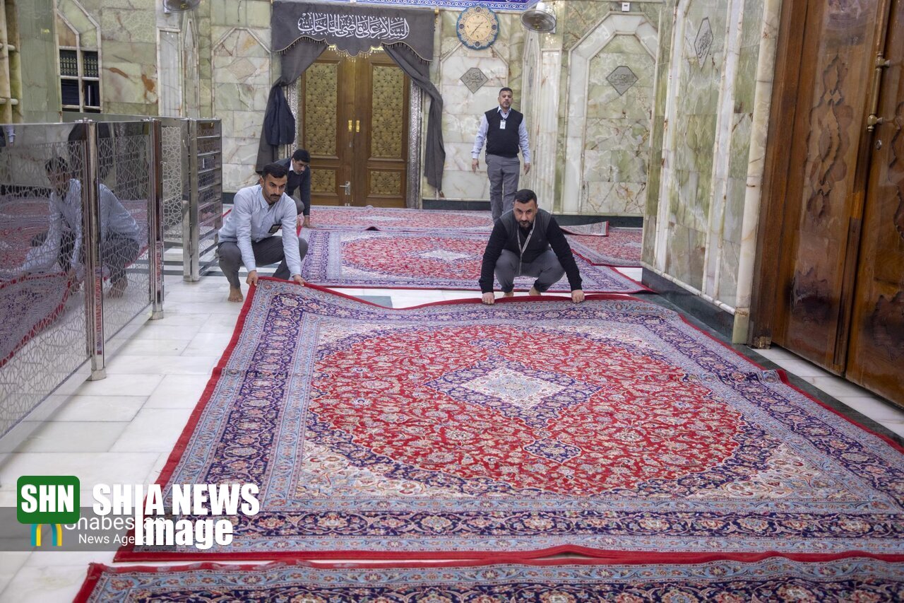 شستشو و عطر افشانی در آستان مقدس حضرت عباس(ع) شستشو و عطر افشانی در آستان مقدس حضرت عباس(ع)