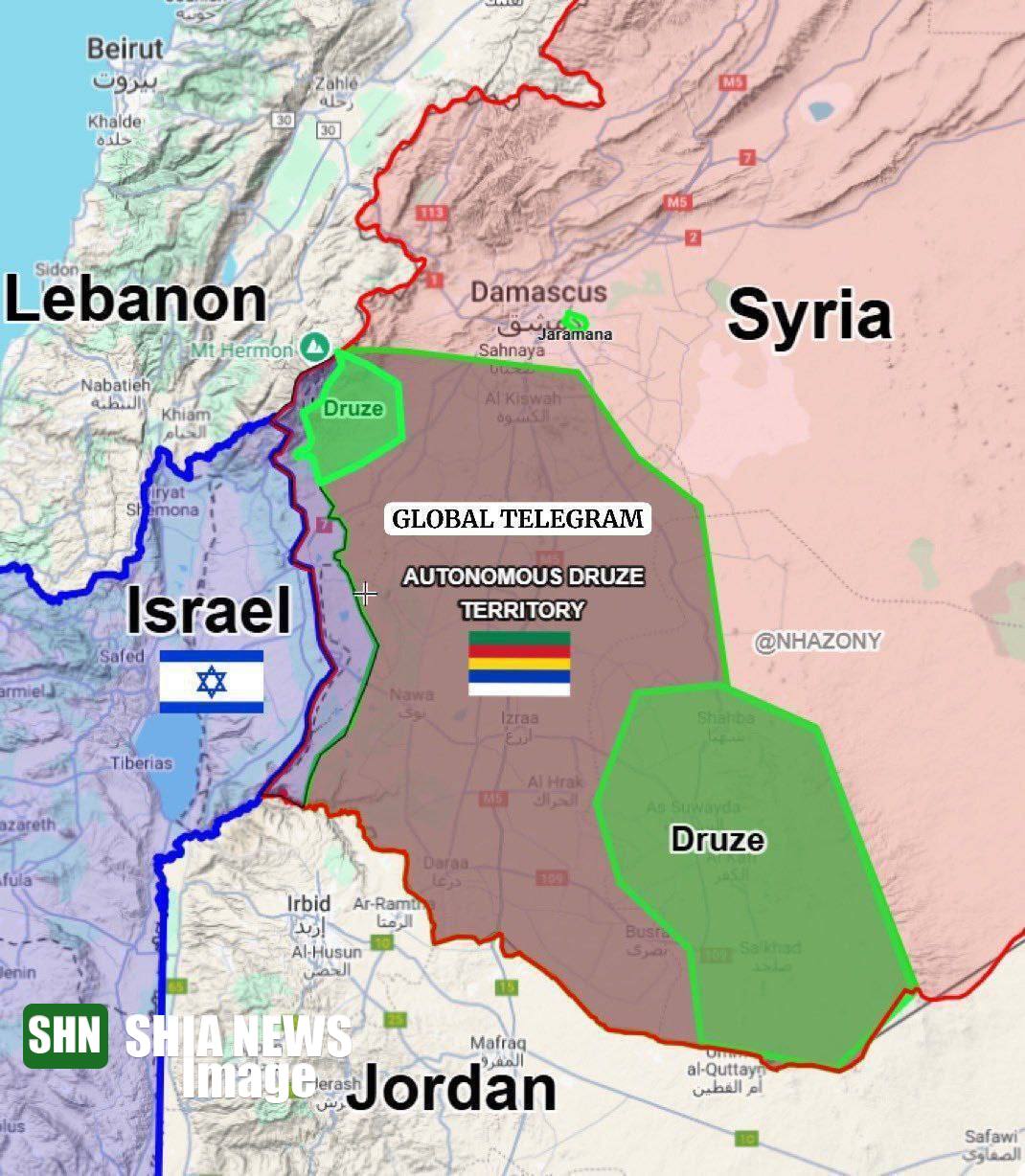 درگیری دروزی‌ها با حاکمان جدید سوریه