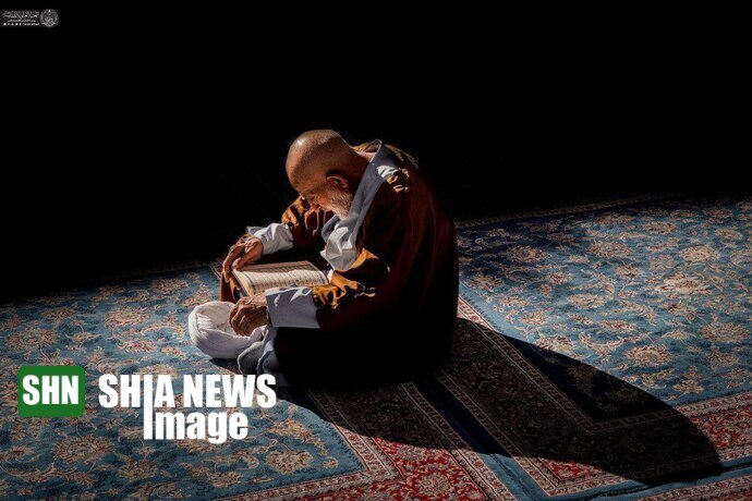 تصاویر | حال‌وهوای معنوی حرم امام علی (ع) در آغاز ماه رمضان