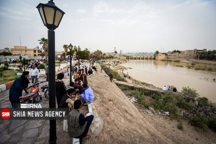 تصاویر | آب در راه سیستان پس از گذشت چهار سال