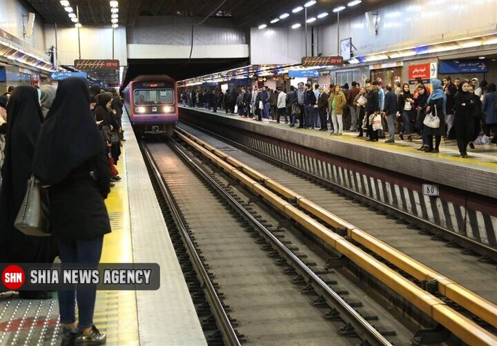 اقدام به خودکشی یک مرد جوان در مترو تهران