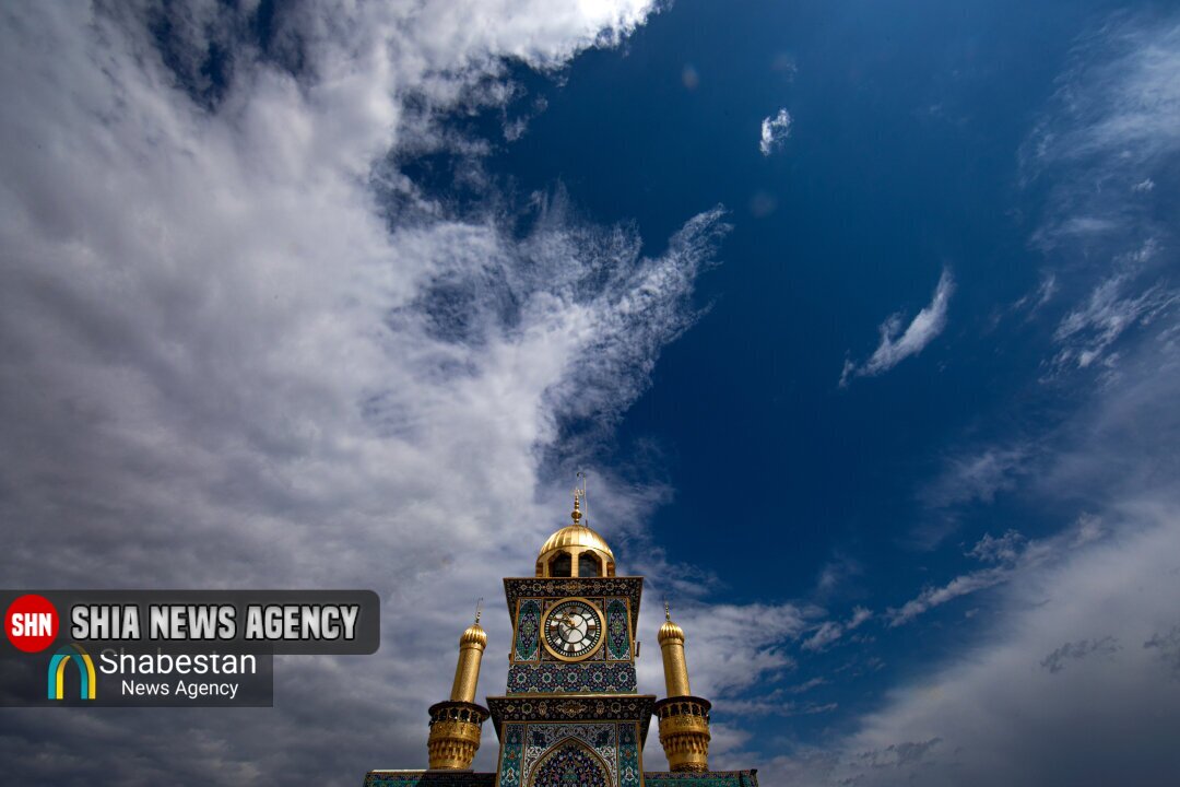 حال و هوای بارانی در آستان مقدس حضرت عباس(ع)