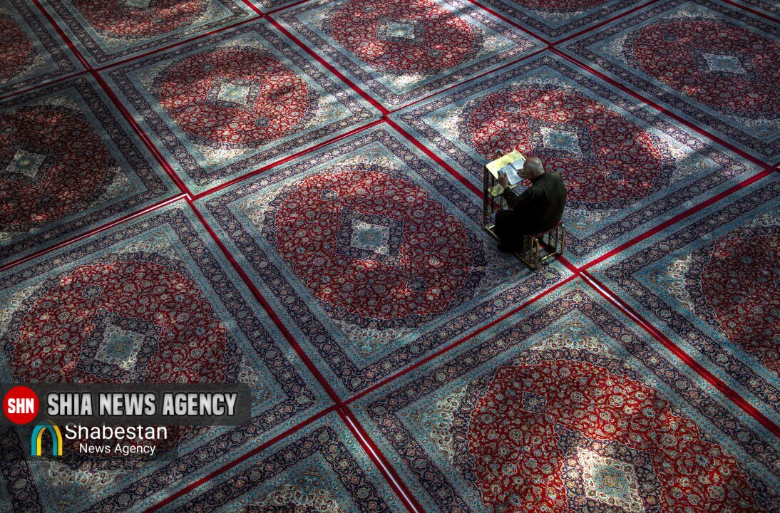 حال و هوای بارانی در آستان مقدس حضرت عباس(ع)