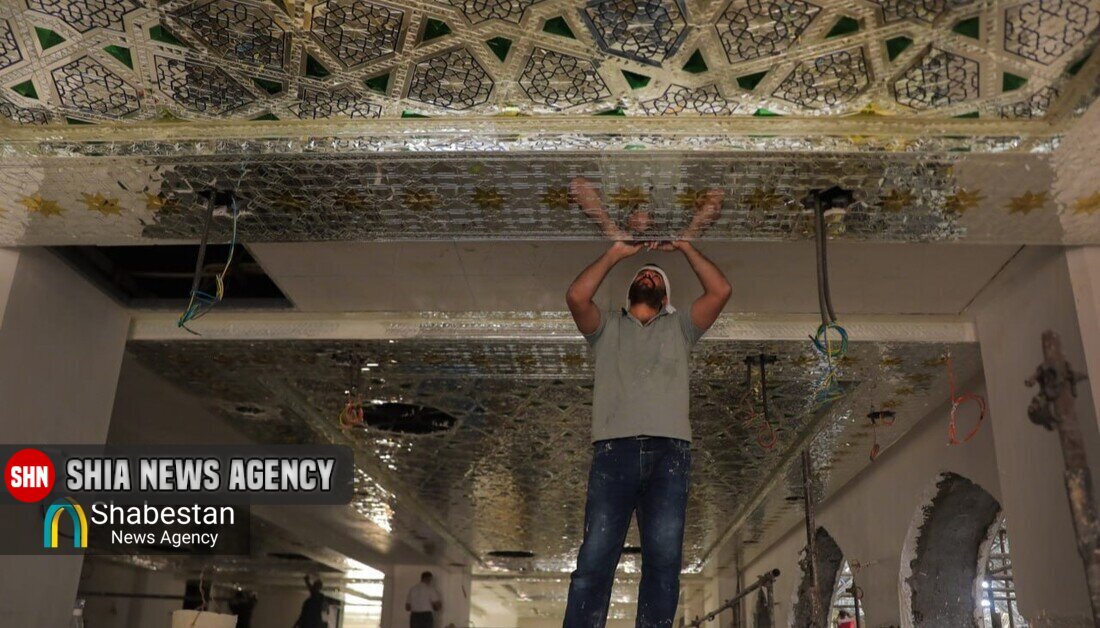 تصاویر | صحن حضرت زینب(ع) در آستان مقدس امام حسین(ع) تصاویر | صحن حضرت زینب(ع) در آستان مقدس امام حسین(ع)