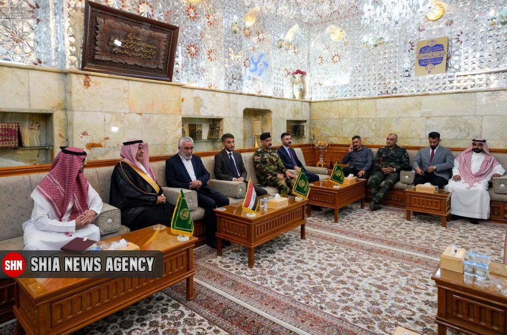 تشرف سفیر عربستان به حرم امیرالمومنین (علیه السلام)
