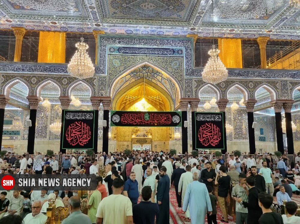 حرم امام حسین (ع) سیاهپوش شد + تصاویر حرم امام حسین (ع) سیاهپوش شد + تصاویر