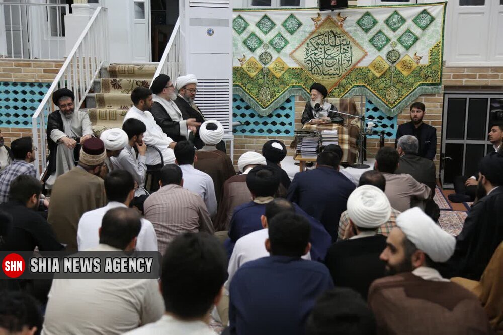 دیدار مدیران پژوهشی و محققین عتبه عباسیه با آیت الله شبیری زنجانی + تصاویر دیدار مدیران پژوهشی و محققین عتبه عباسیه با آیت الله شبیری زنجانی + تصاویر