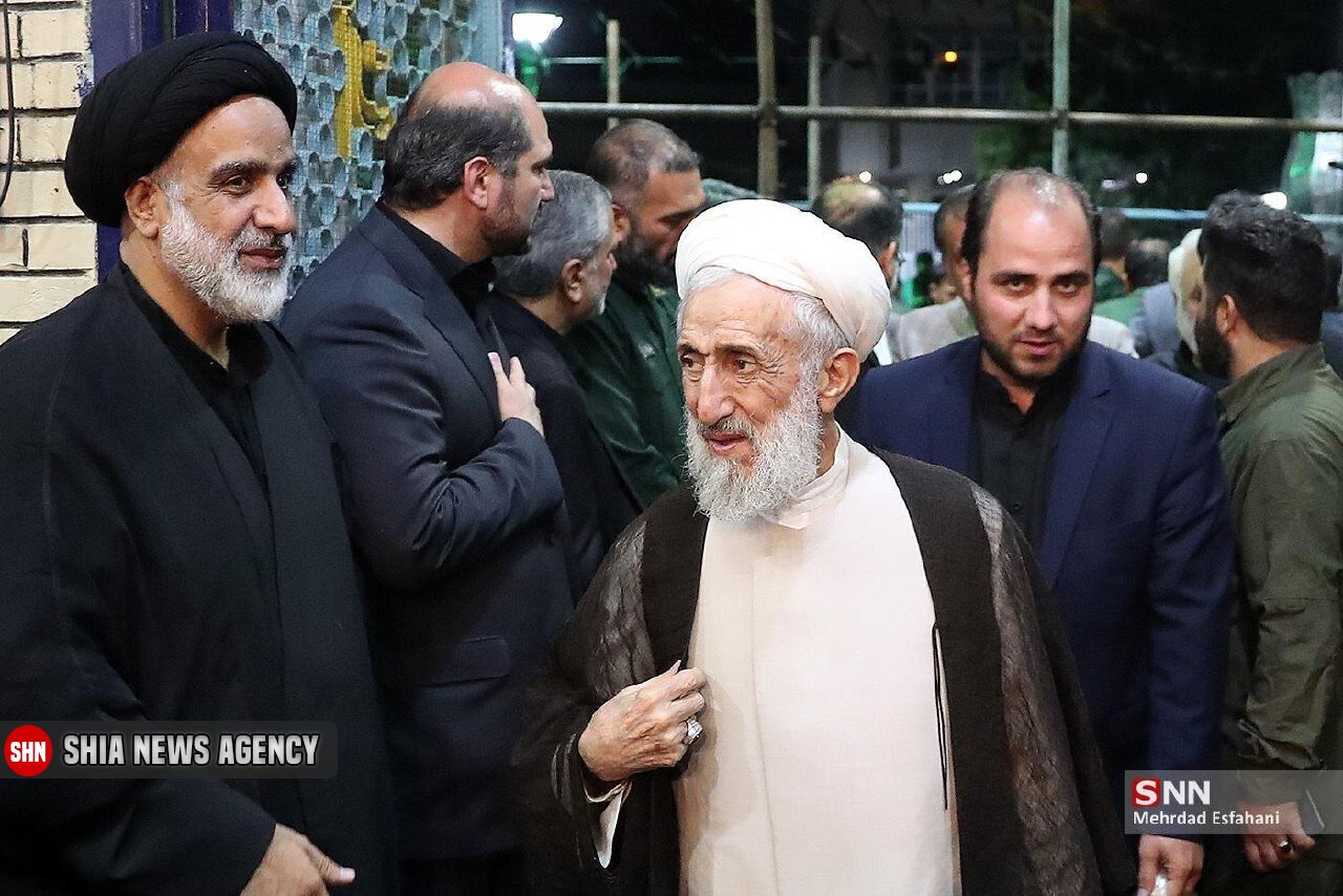 کاظم صدیقی در مراسم ابراهیم رئیسی و همراهانش