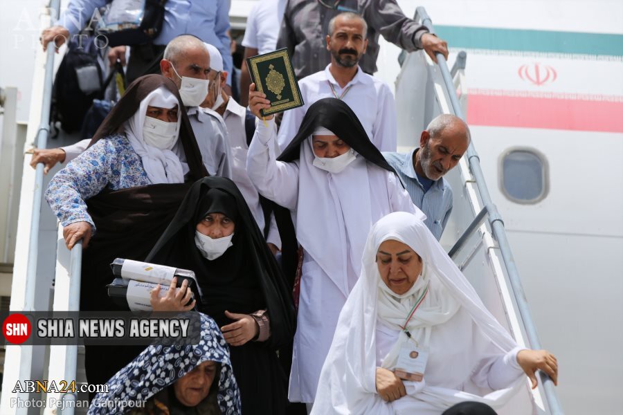 تصاویر | بازگشت نخستين گروه از حجاج به اصفهان تصاویر | بازگشت نخستين گروه از حجاج به اصفهان