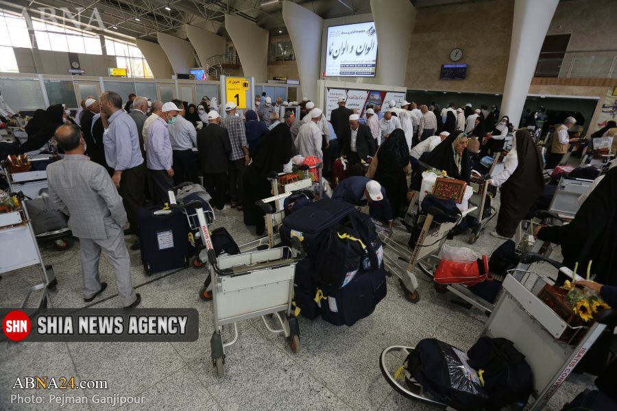 تصاویر | بازگشت نخستين گروه از حجاج به اصفهان تصاویر | بازگشت نخستين گروه از حجاج به اصفهان