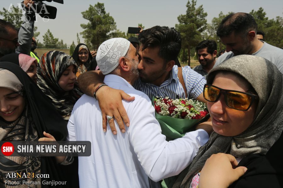 تصاویر | بازگشت نخستين گروه از حجاج به اصفهان تصاویر | بازگشت نخستين گروه از حجاج به اصفهان
