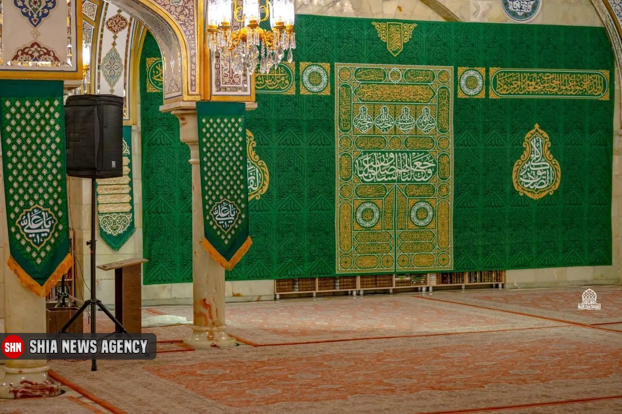 تصاویر | تزئین حرم حضرت رقیه(س) در آستانه عید سعید غدیر تصاویر | تزئین حرم حضرت رقیه(س) در آستانه عید سعید غدیر