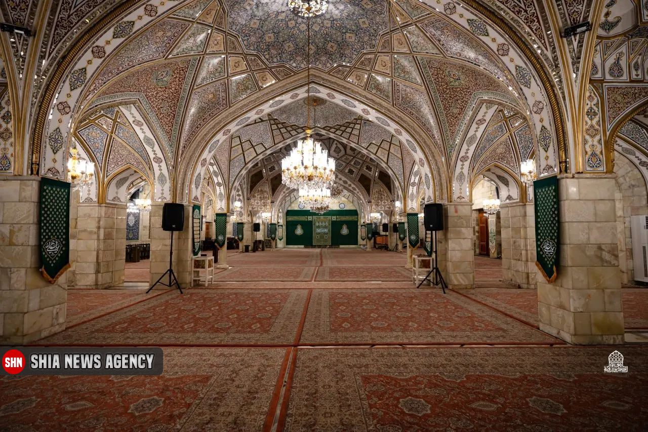 تصاویر | تزئین حرم حضرت رقیه(س) در آستانه عید سعید غدیر تصاویر | تزئین حرم حضرت رقیه(س) در آستانه عید سعید غدیر