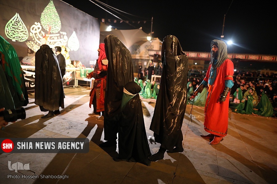 تصاویر | بزرگترین سفره حضرت رقیه(س) در قم