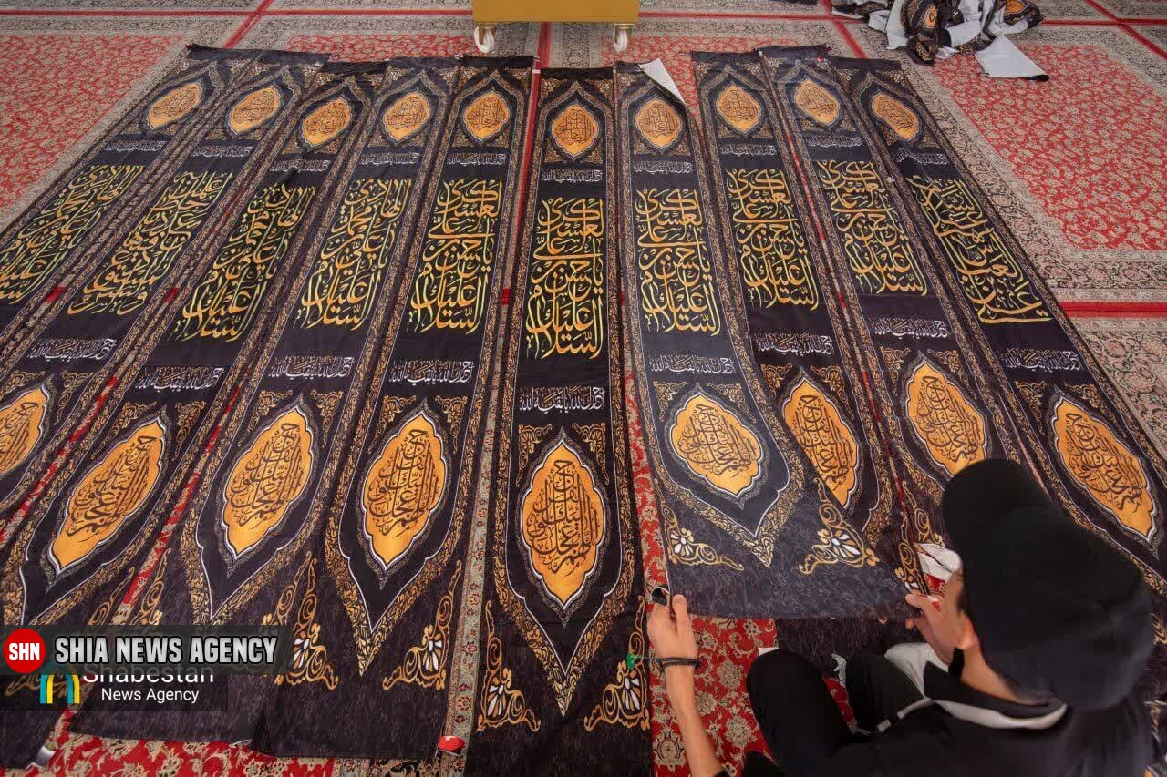 سیاهپوشی حرمین عسکریین(ع) در آستانه ۸ ربیعالاول سیاهپوشی حرمین عسکریین(ع) در آستانه ۸ ربیعالاول