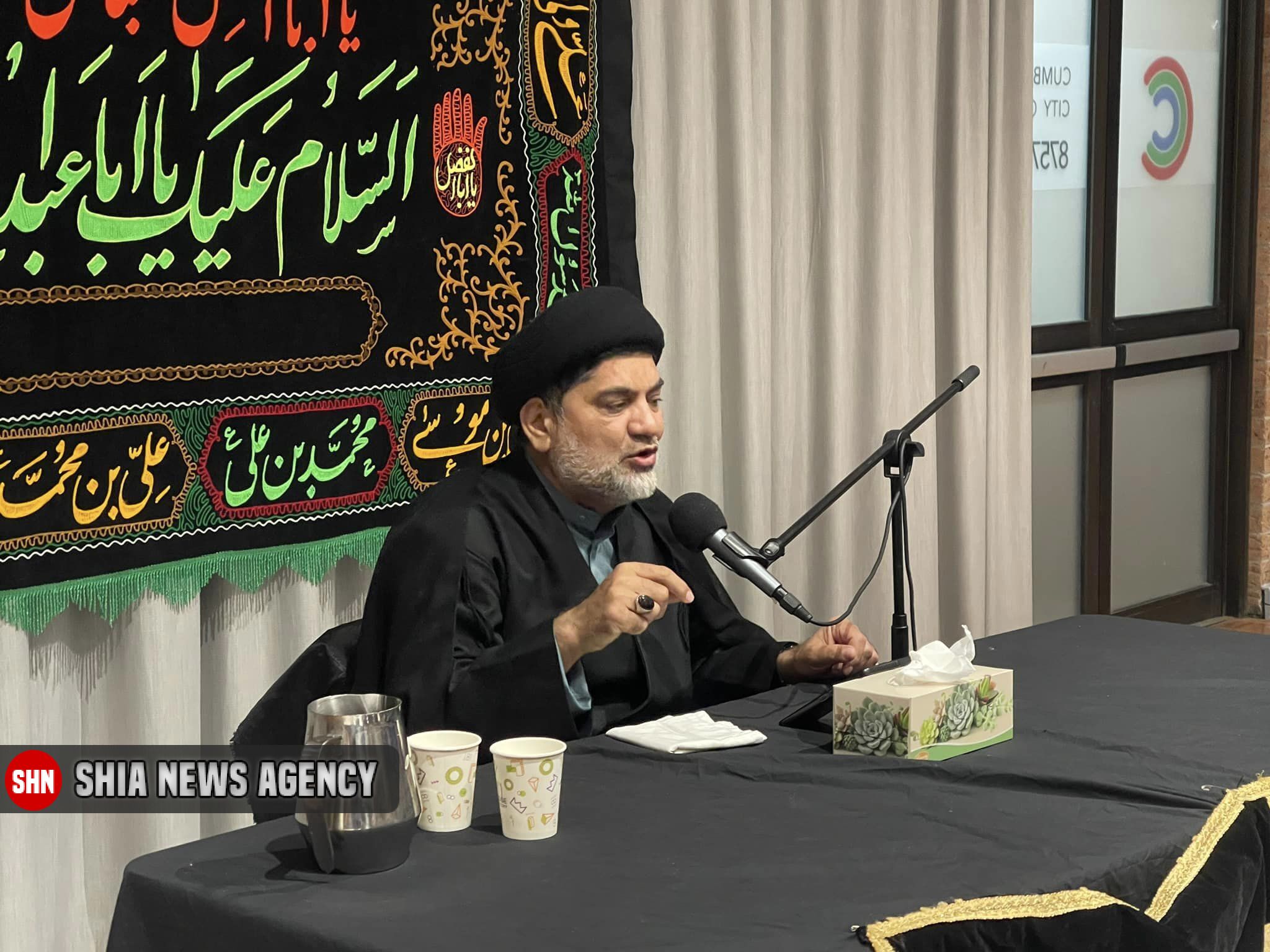 عزاداری اربعین در مرکز پنج تن در شهر سیدنی استرالیا عزاداری اربعین در مرکز پنج تن در شهر سیدنی استرالیا