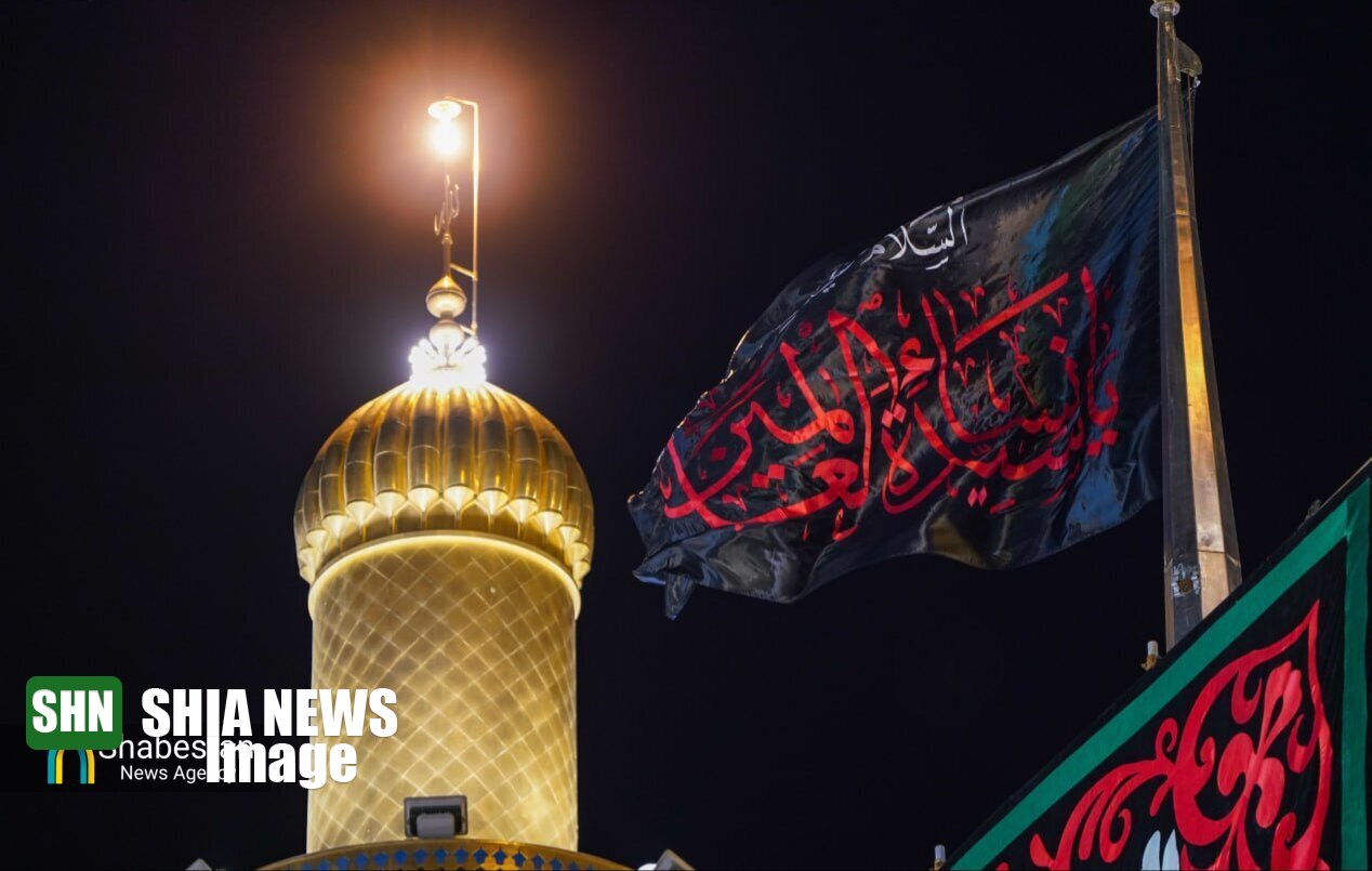 آستان مطهر علوی در آستانه ایام فاطمیه سیاه پوش شد آستان مطهر علوی در آستانه ایام فاطمیه سیاه پوش شد