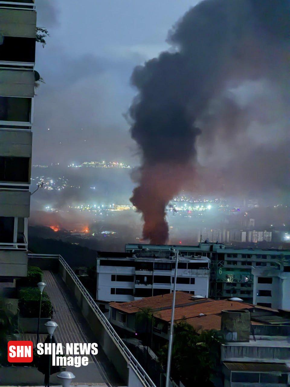 تصاویر جدید از حمله آمریکا به پایتخت ونزوئلا