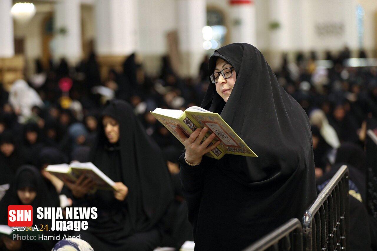 مراسم معنوی «ام‌داوود» در قم