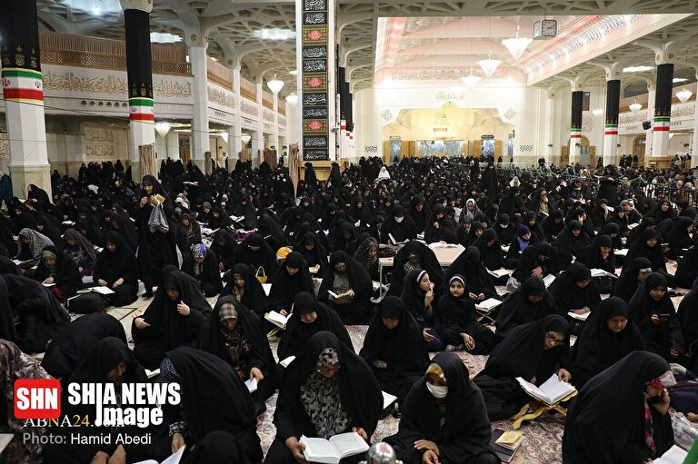 مراسم معنوی «ام‌داوود» در قم