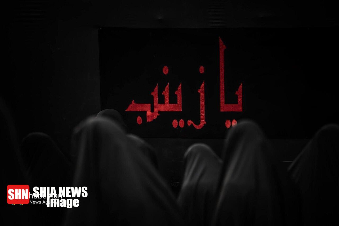 عزاداری زائران در کربلا در سالروز ارتحال حضرت زینب(س)