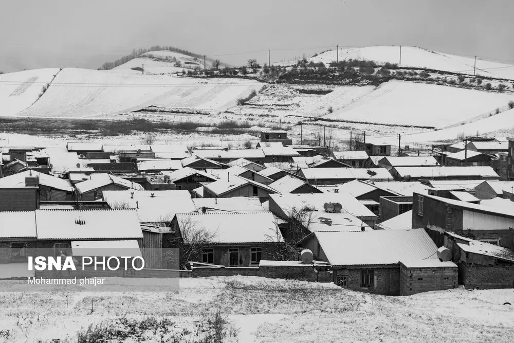 تصاویر زیبا از طبیعت استان گلستان در زمستان