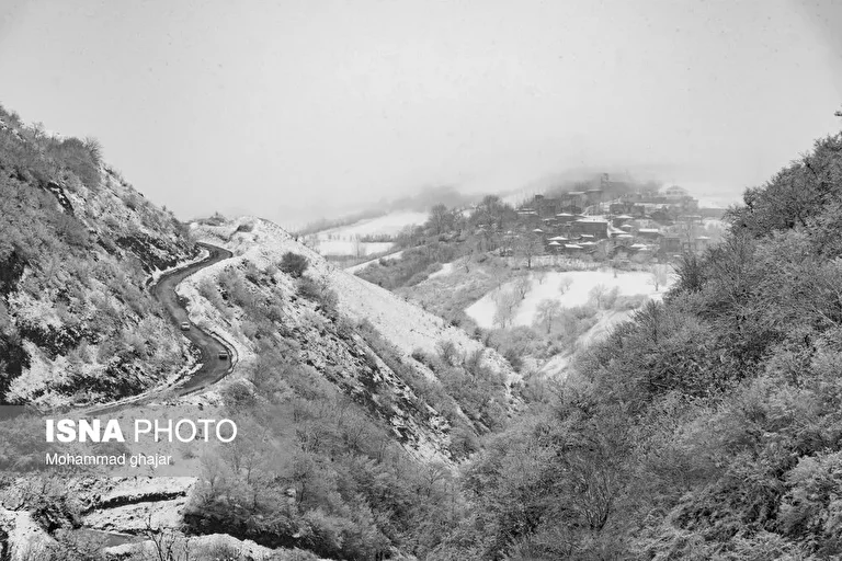 تصاویر زیبا از طبیعت استان گلستان در زمستان